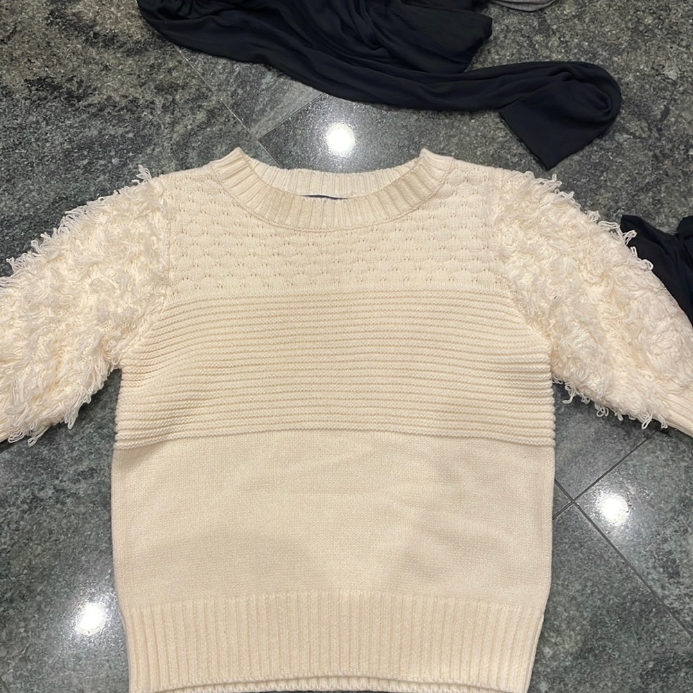 Central park west short sleeve sweater